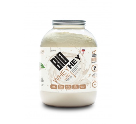 Bio Synergy WHEY HEY® - BRAZILIAN COFFEE PROTEIN POWDER - 2.25KG Bio Synergy WHEY HEY® - BRAZILIAN COFFEE PROTEIN POWDER - 2.25KG